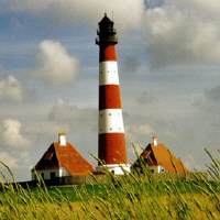 "Westerhever Leuchtturm - Halbinsel Eiderstedt